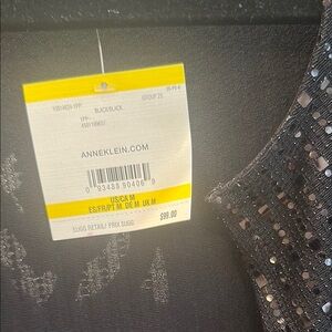Anne Klein Black Sequin Jacket